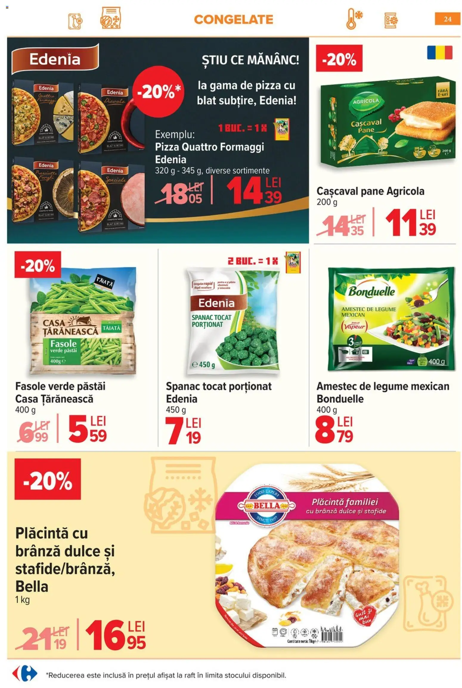 Noul catalog Carrefour – valabil de la 06.05.2026 | Pagină: 27 | Produse: Cașcaval, Plăcintă, Brânză, Stafide
