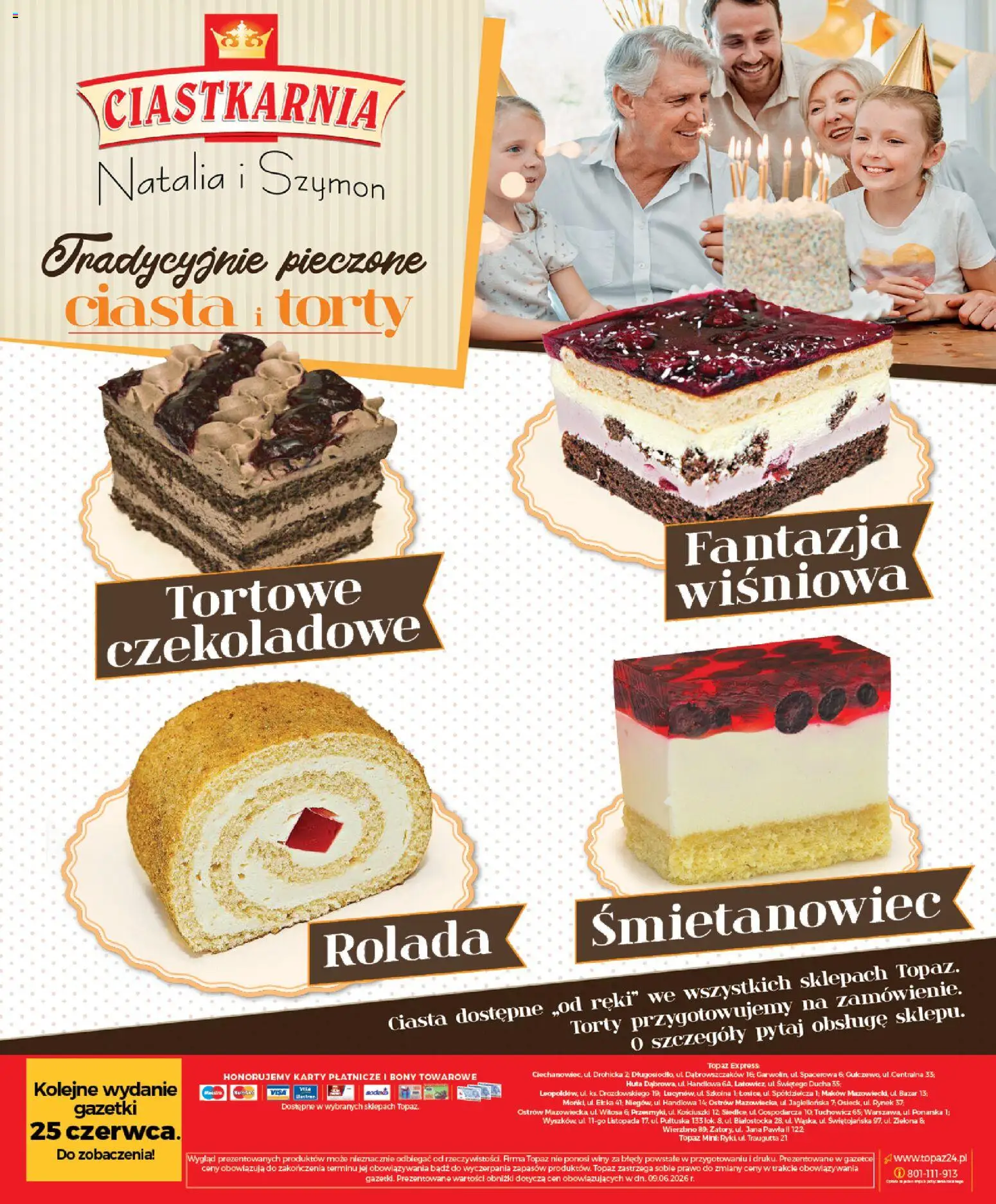 Topaz gazetka - Express od 18.06.2026 | Strona: 28 | Produkty: Rolada