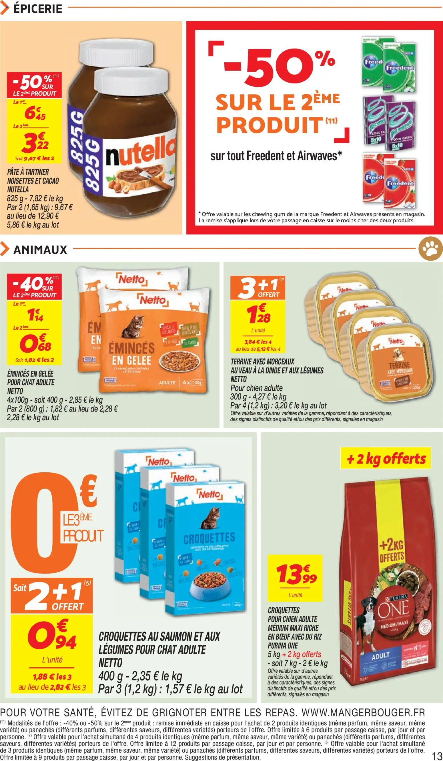 {H1} | Page: 13 | Produits: Cassis, Noisettes, Dinde, Riz