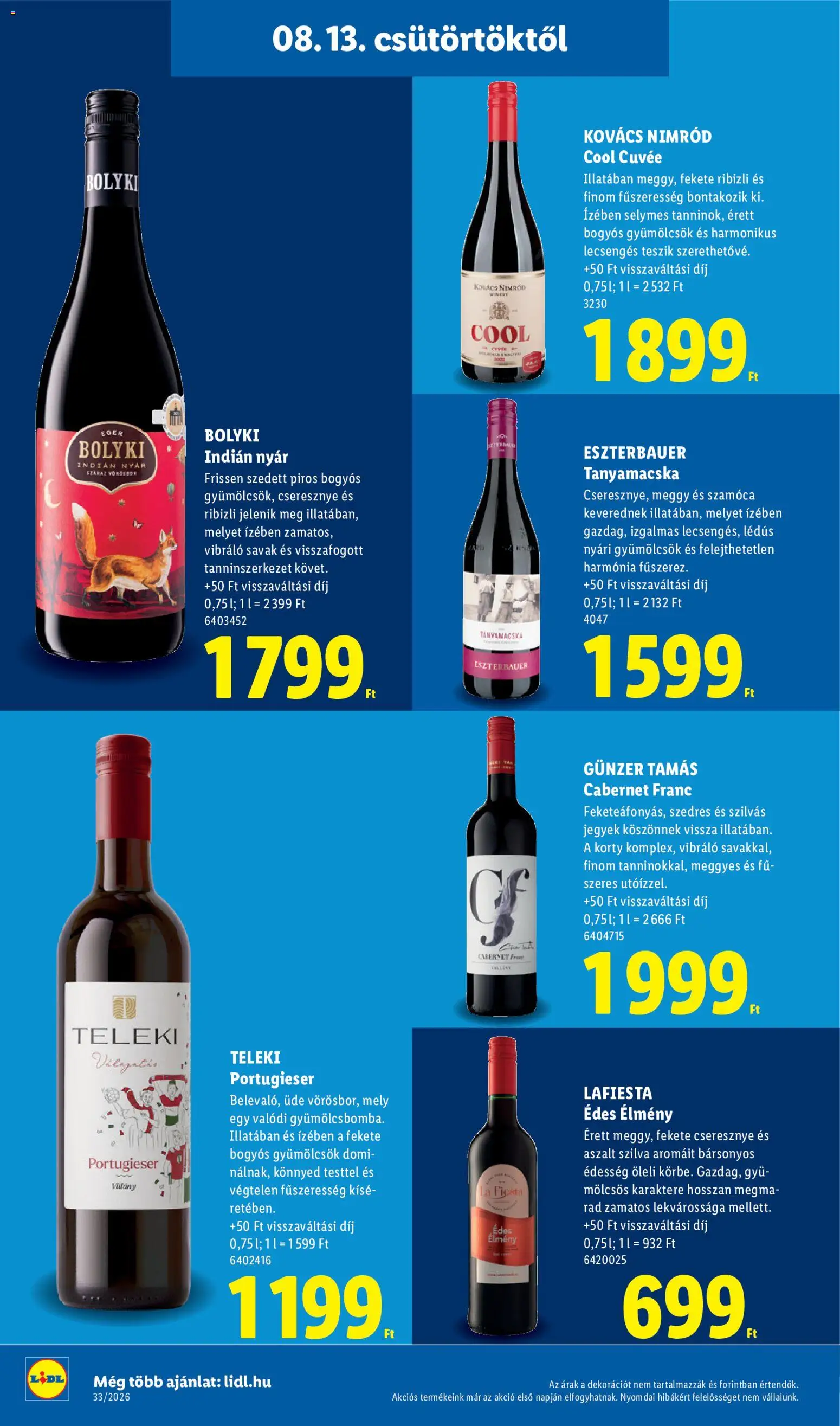 Lidl akciós ujság - amely érvényes a következő dátumtól: 2026.08.13. | Oldal: 26 | Termékek: Egér, Édesség, Cseresznye, Cuvée