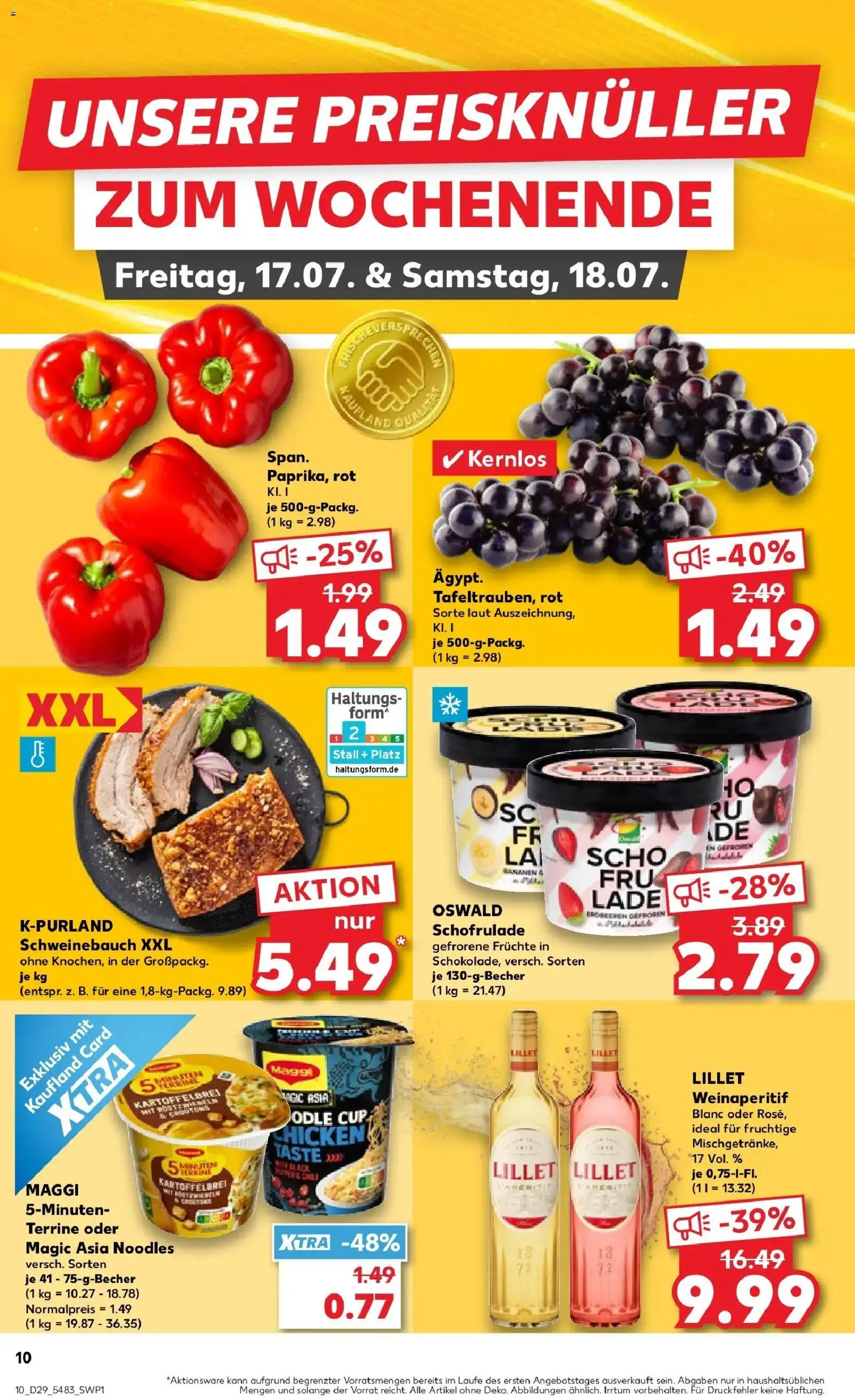 Kaufland Prospekt Mainz – gültig ab 13.07.2026 | Seite: 19 | Produkte: Maggi, Schweinebauch, Lillet