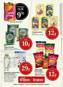 Dagli'Brugsen - Tilbudsavis uge 41-42 gyldig fra 09/10/2026 | Side: 19 | Produkter: Slik, Nødder, Bønner, Tablets