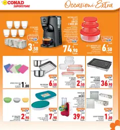 Anteprima del volantino TRITATUTTO 3IN1 DJ7535 MOULINEX, tagliaverdure elettrico con 3 accessori integrati, affetta, grattugia e taglia ondulato, ampia apertura e pratica sistemazione degli accessori, con avvolgicavo integrato valido a partire dal 13/08/2026 | Pagina: 29 | Prodotti: Caffè, Coperchio, Barbecue, Lavastoviglie