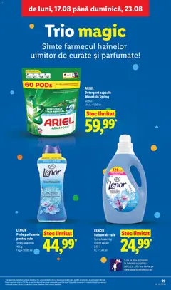 Ofertele Lidl valabile de la 17.08.2026 | Pagină: 29