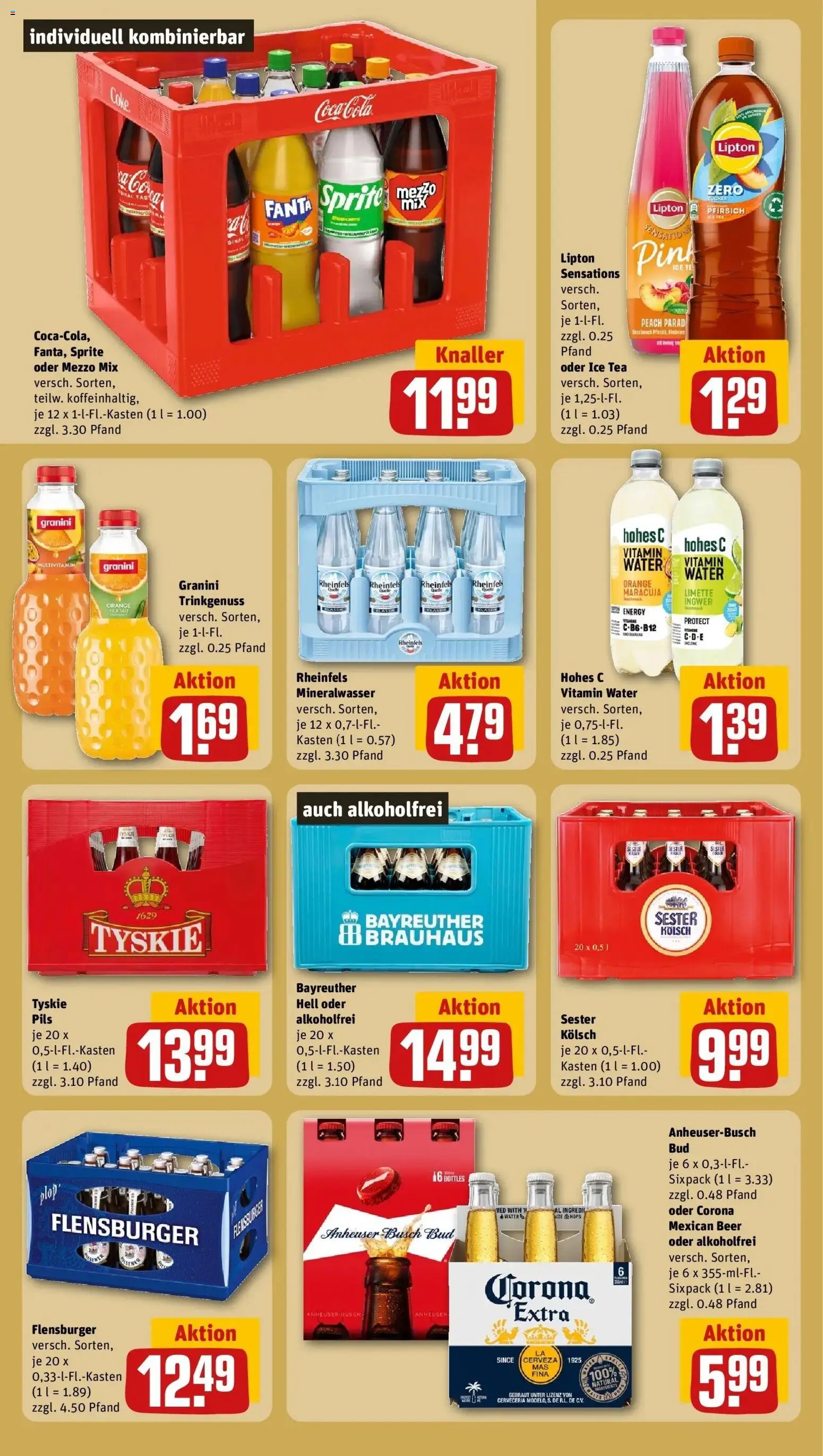 REWE Prospekt ab 28.09.2026 zum Blättern » Angebote | Seite: 22 | Produkte: Tyskie, Fanta, Energy, Limette