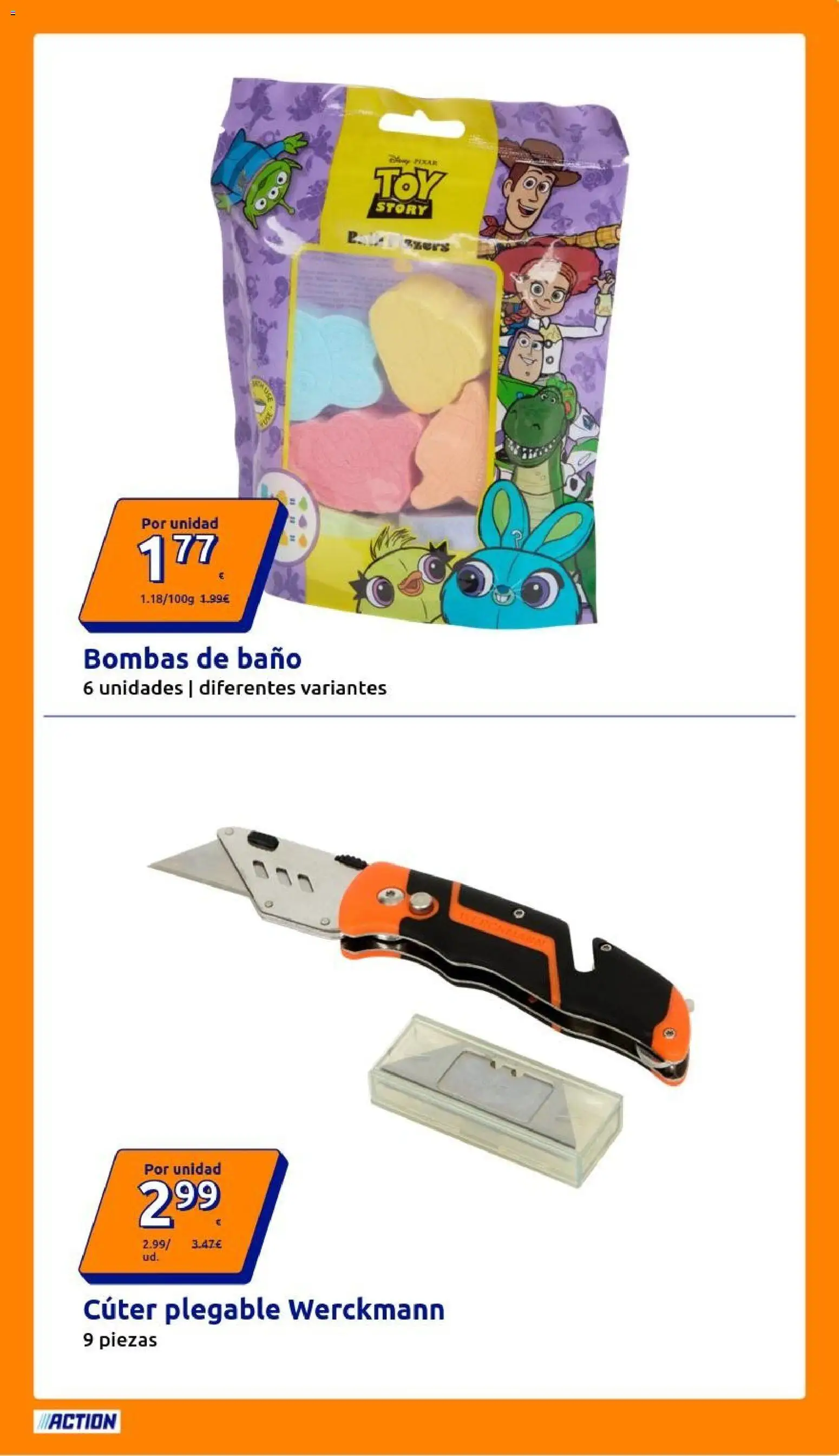 Action folleto │ válido desde el 21/10/2026 | Página: 31 | Productos: Cúter, Baño