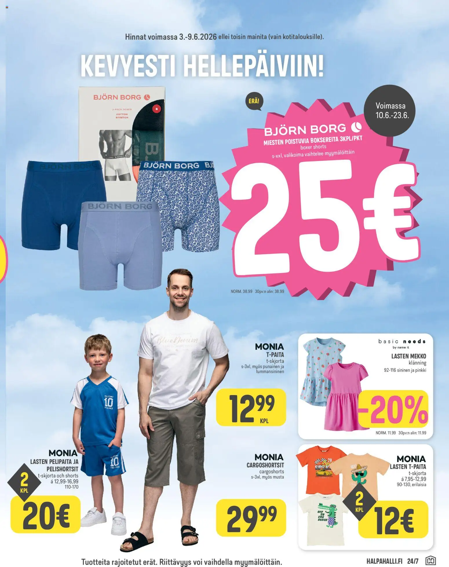 Halpa Halli - HalpaHallin viikkokuvasto 24 - 2026 – voimassa 10.06.2026 alkaen | Sivu: 11 | Tuotteet: Voi, Mekko