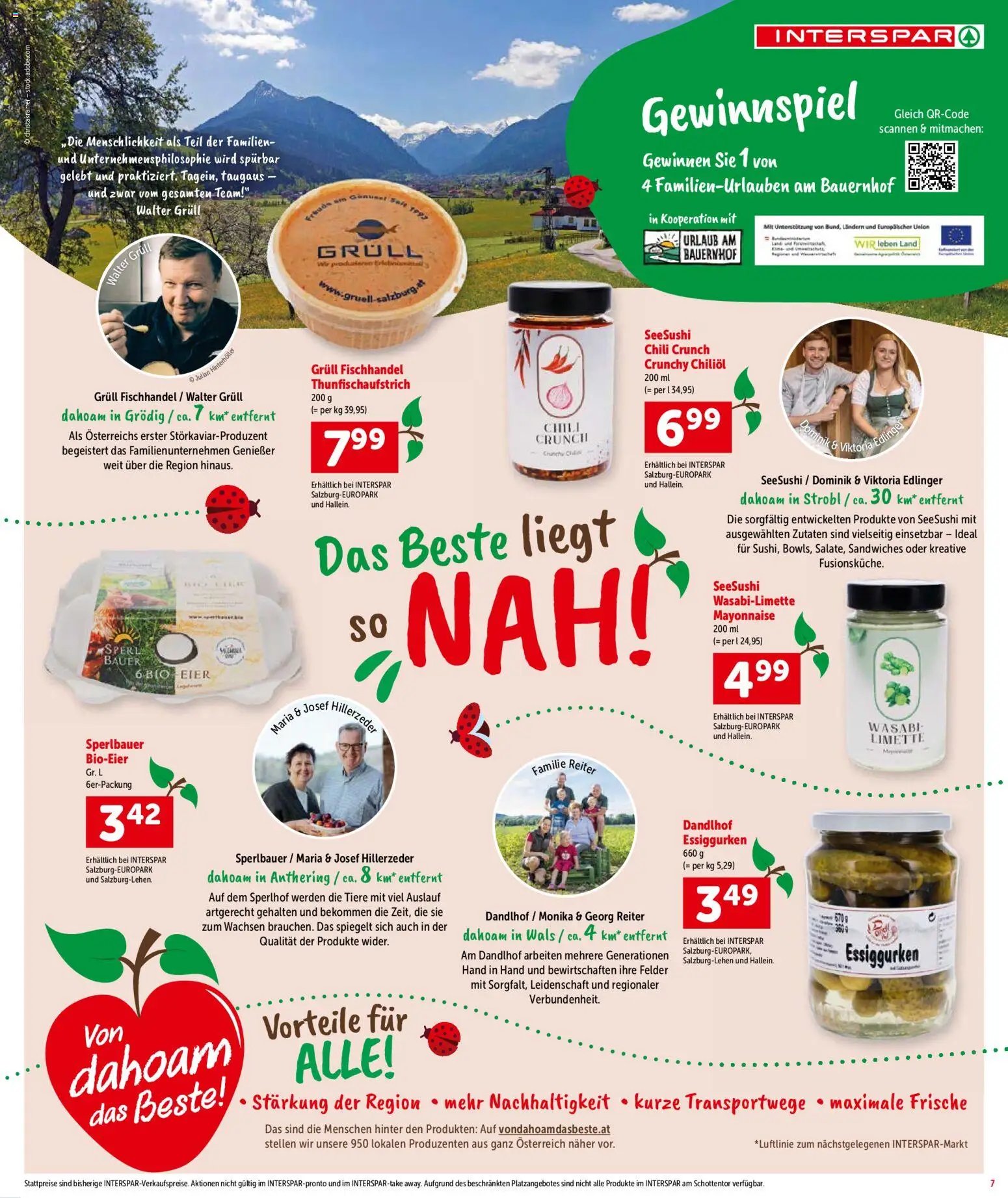 Interspar - Flugblatt gültig ab 13.08.2026 | Seite: 7 | Produkte: Mayonnaise, Limette, Zutaten, Eier