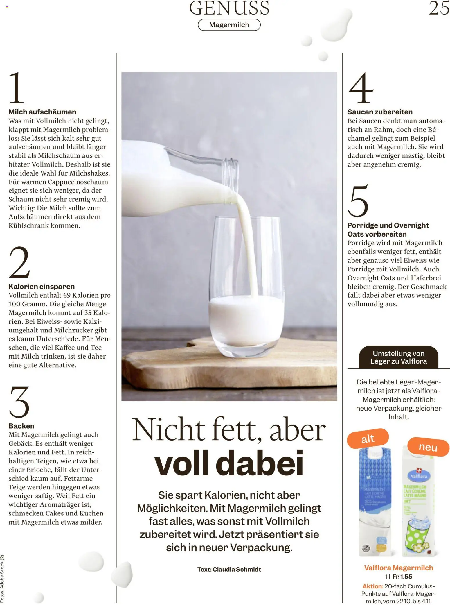 Migros aktionen Magazine – gültig ab 21.10.2026 | Seite: 25