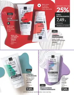 Vista previa Sérum + Crema - Revitalizante Avon SKIN, Sérum + Crema - Revitalizante Avon SKIN válido desde el 01.05.2026 | Página: 199 | Productos: Sérum, Crema, Crema hidratante