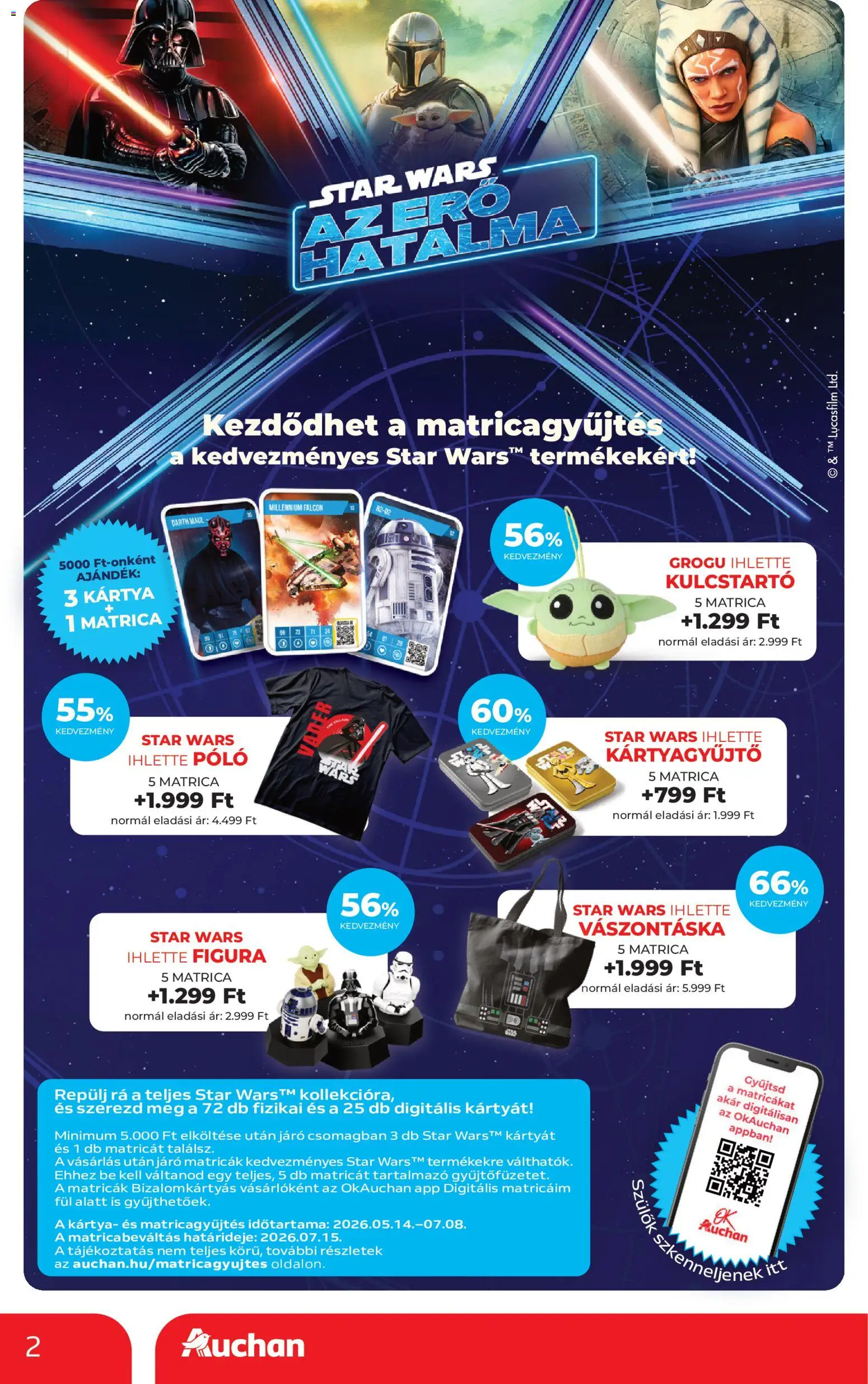 Auchan akciós ujság - amely érvényes a következő dátumtól: 21.05.2026 | Oldal: 2