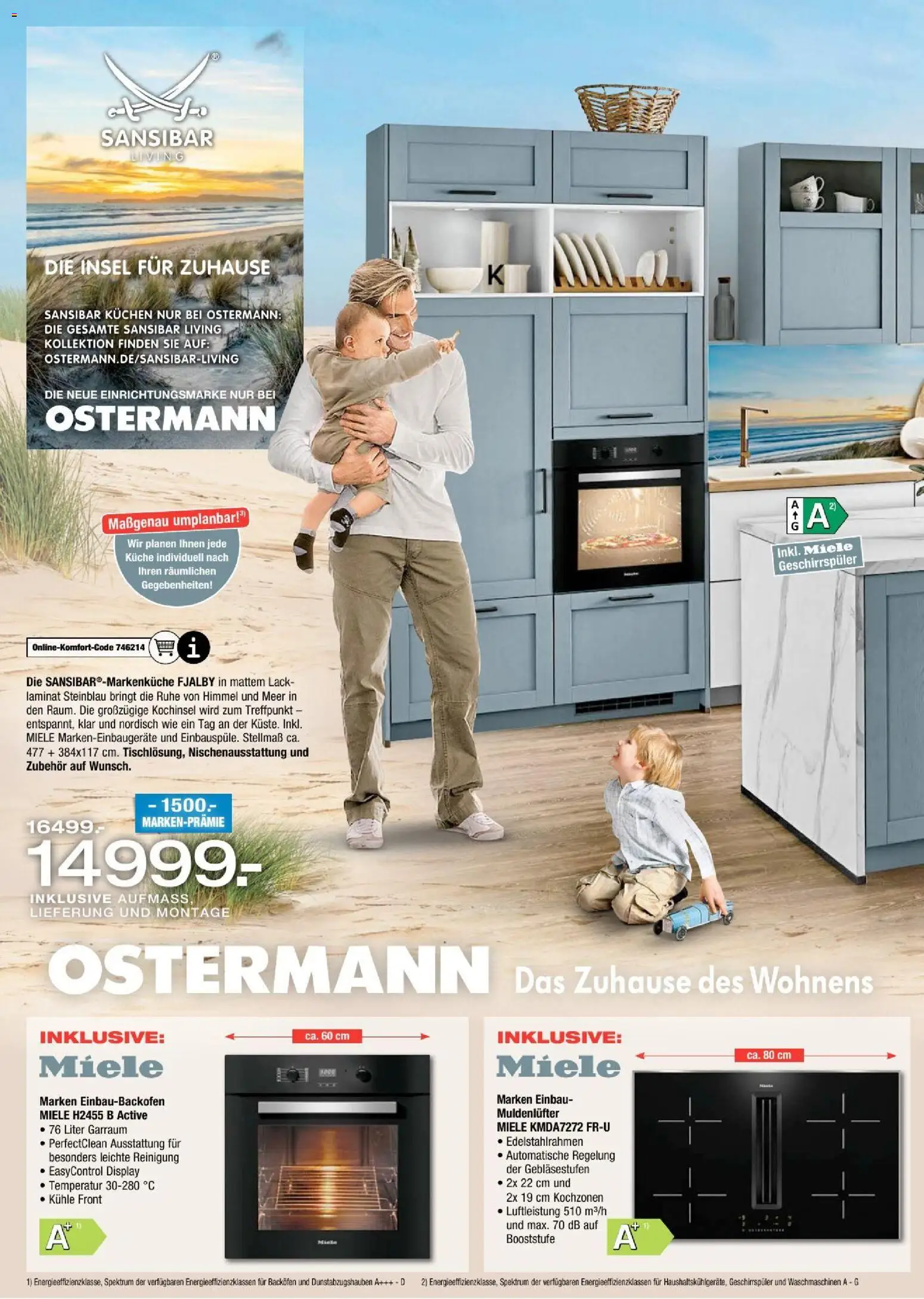 Ostermann - Fakta Küchenjournal 2026 – gültig ab 03.09.2026 | Seite: 4 | Produkte: Miele, Geschirrspüler, Backofen, Kuchen