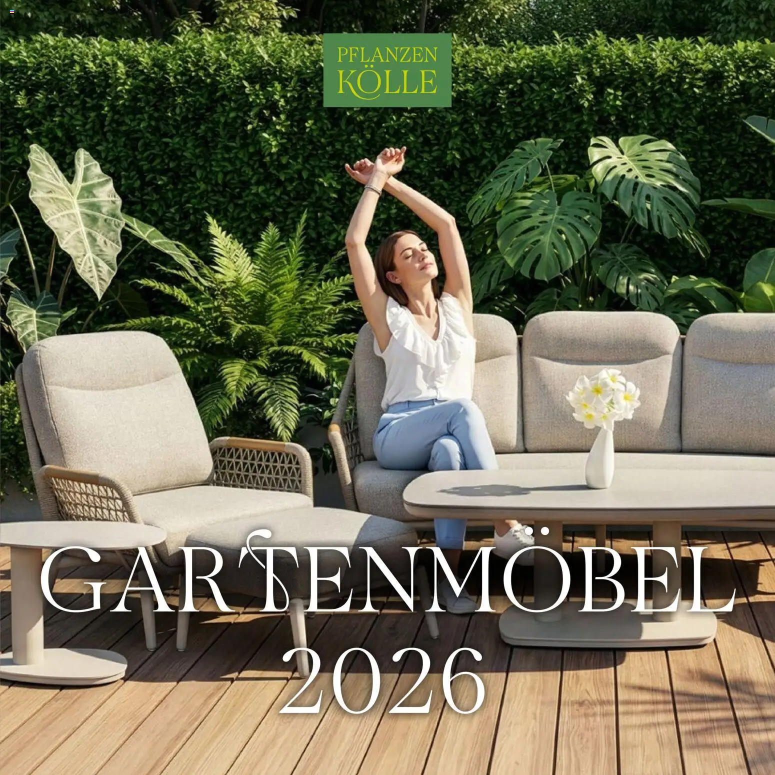 Pflanzen-Kölle GARTENMÖBEL 2026 – gültig ab 07.03.2026 | Seite: 1 | Produkte: Gartenmöbel