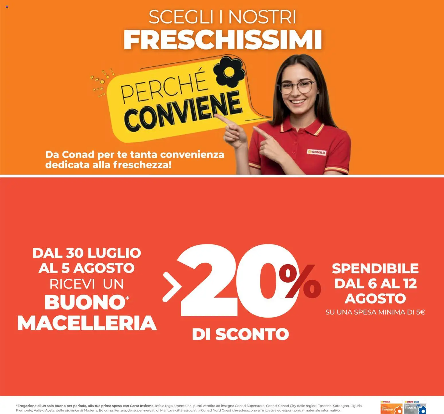 Volantino Conad del 30/07/2026 | Pagina: 8 | Prodotti: Tè