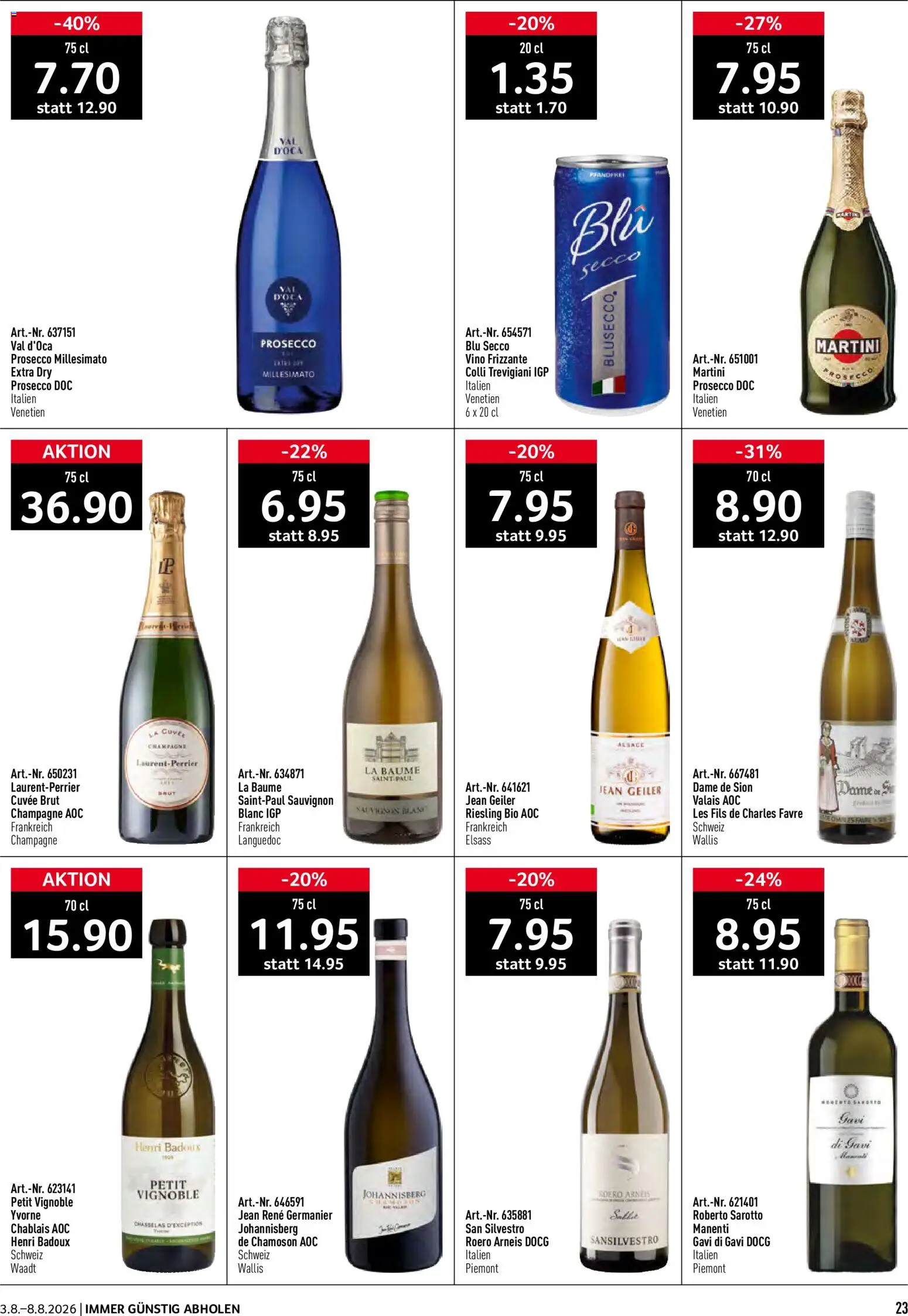 Prodega aktionen – gültig ab 03.08.2026 | Seite: 23
