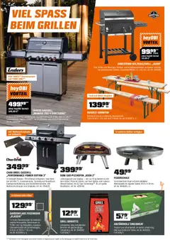 OBI Flugblatt ab 01.05.2026 gültig | Seite: 6 | Produkte: Grill, Tisch, Pizza