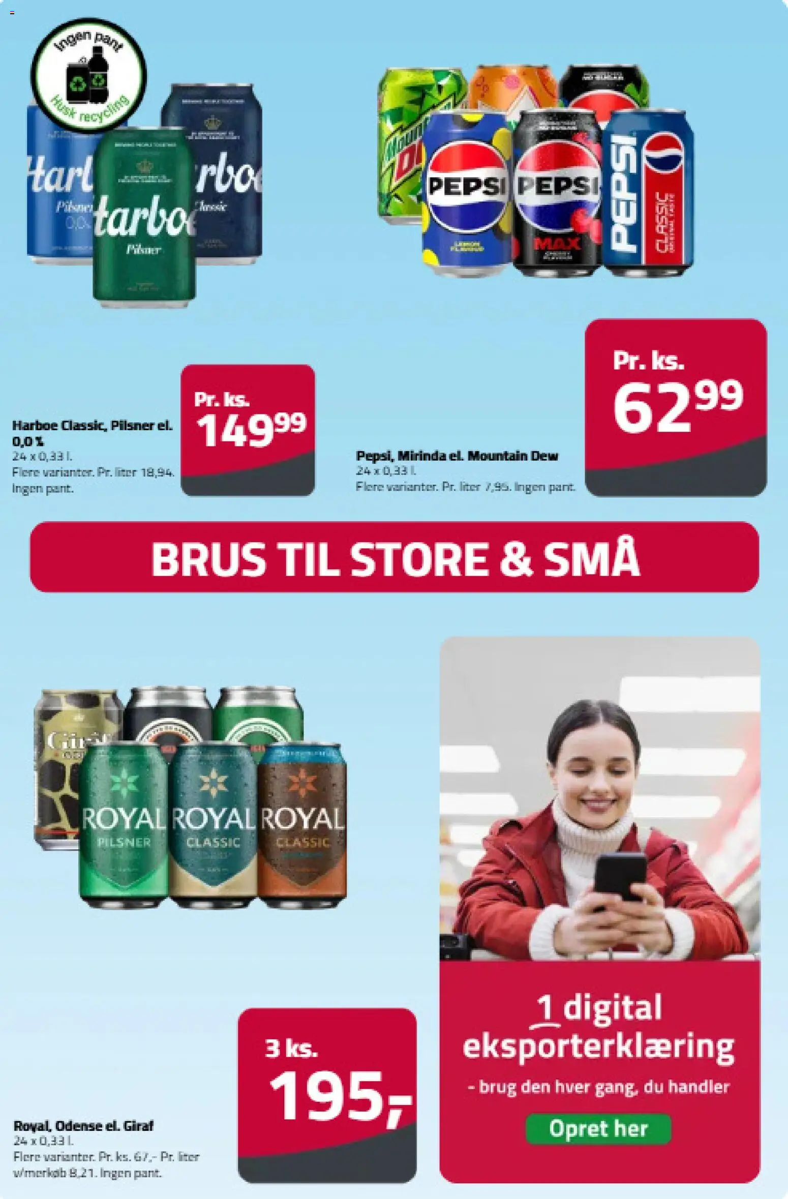 Fleggaard tilbudsavis – gyldig fra 19/08/2026 | Side: 3 | Produkter: Pepsi