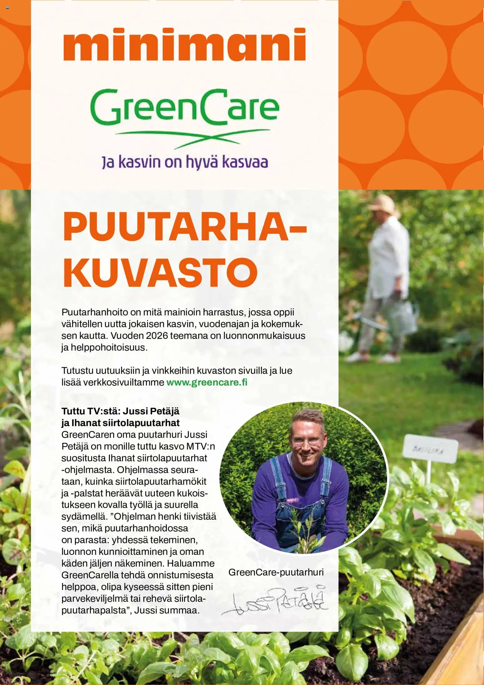 Minimani kuvasto - GreenCare – voimassa 18.05.2026 alkaen | Sivu: 1