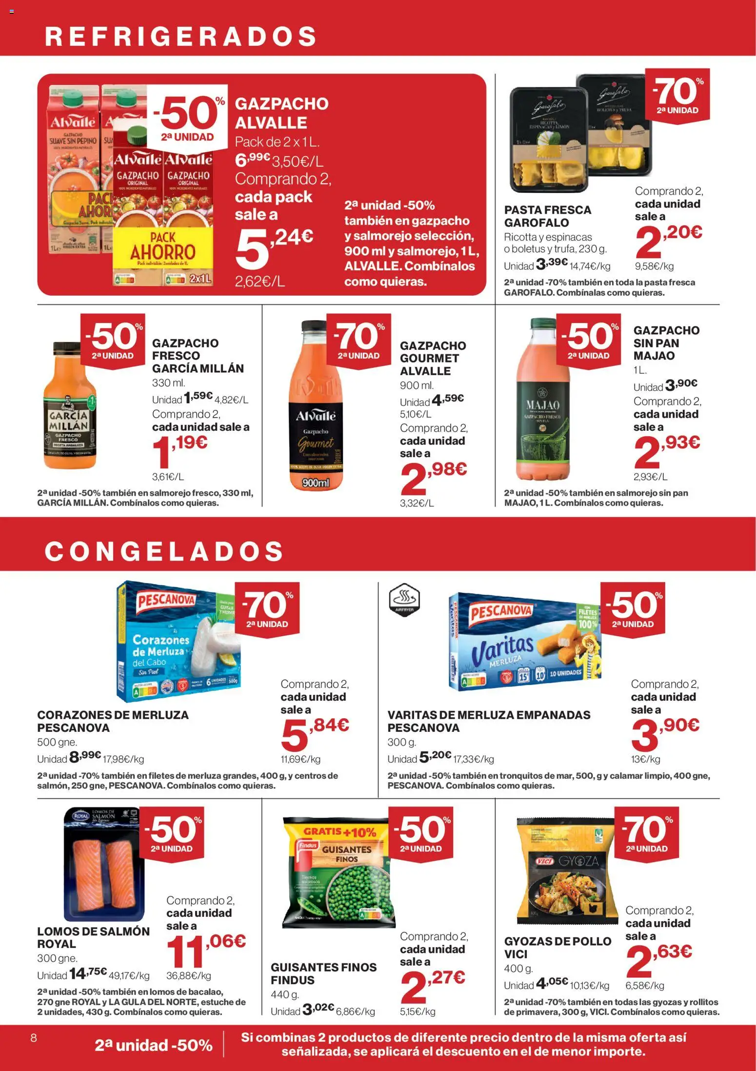 El Corte Inglés ofertas │ válido desde el 04.06.2026 | Página: 8 | Productos: Στιγμιαίος καφές, Pan, Πορσελάνη, Pasta