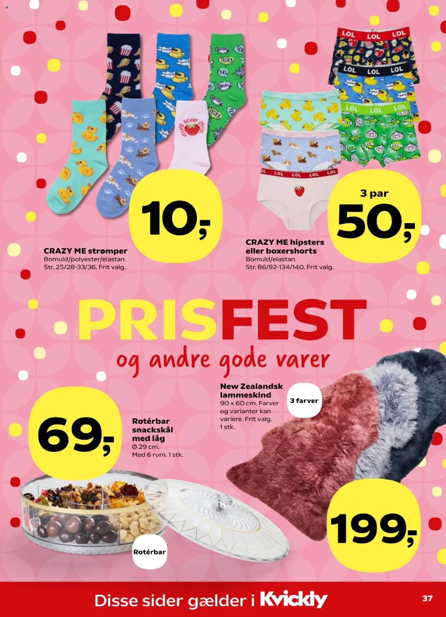 Kvickly tilbudsavis – gyldig fra 21/08/2026 | Side: 39 | Produkter: Øl, Strømper