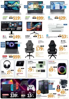 Vista previa E.Leclerc folleto válido desde el 01.05.2026 | Página: 11 | Productos: Ordenador, Cable, Micrófono, Altavoz
