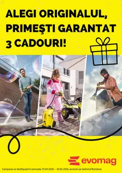 Ofertele evoMag valabile de la 25.05.2026