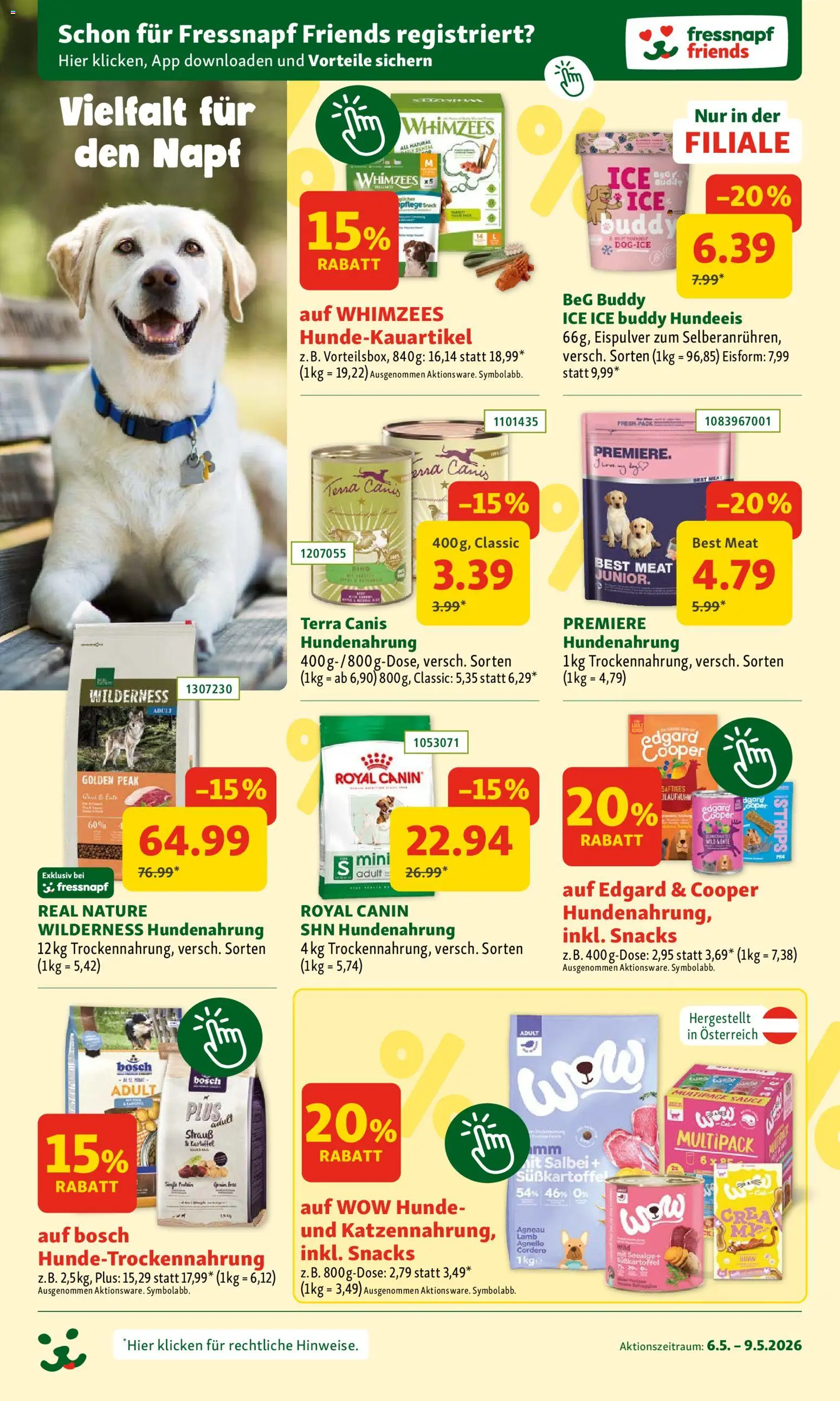 Fressnapf Flugblatt gültig ab 06.05.2026 | Seite: 4 | Produkte: Bad