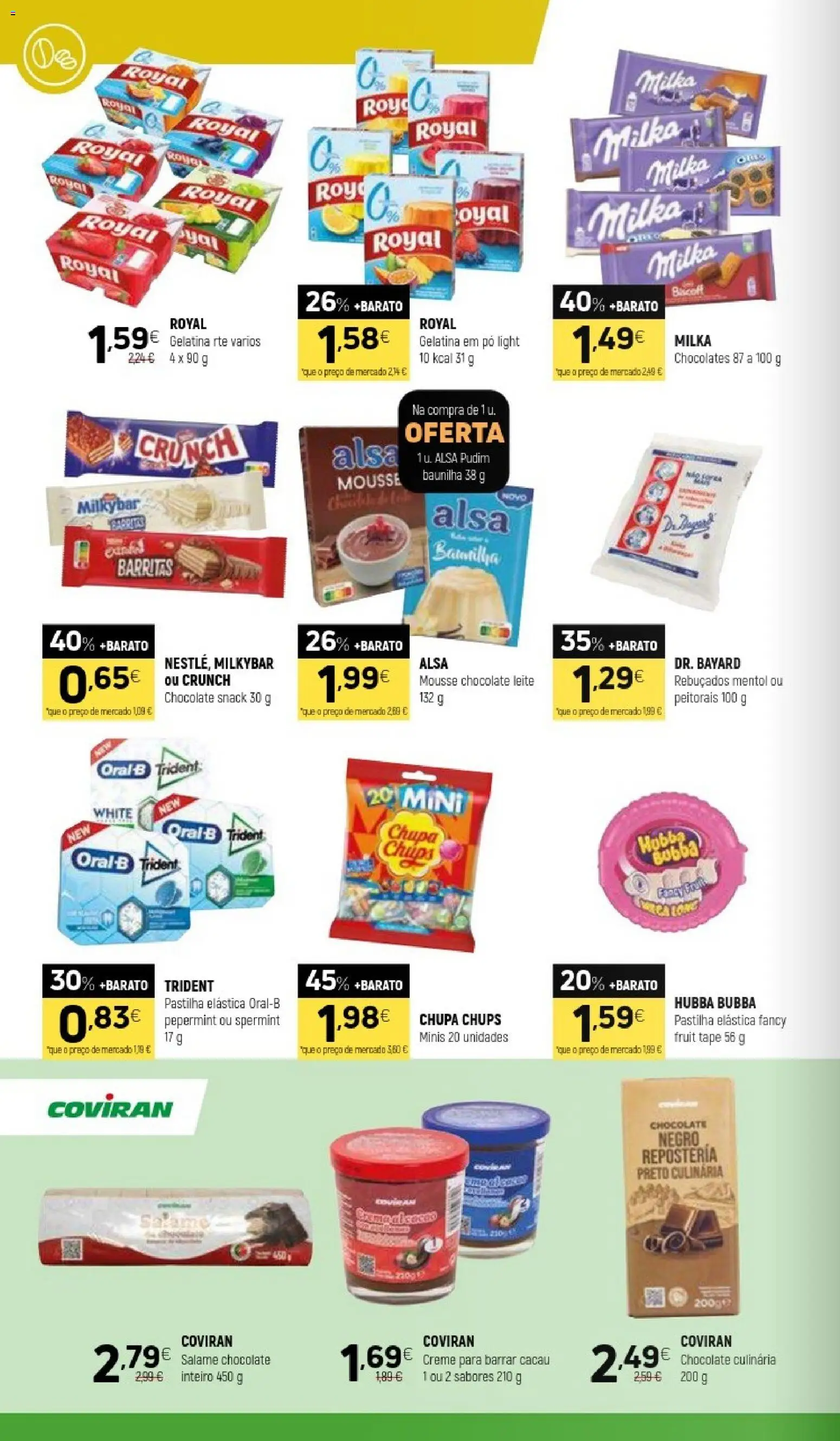 Coviran folheto │ válido de 19.05.2026 | Página: 10 | Produtos: Pó, Pudim, Chocolate, Creme