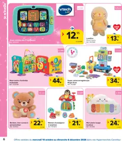 Carrefour Hypermarchés Catalogue Jouets - Voorbeeld van een folder van Carrefour, geldig van 14/10/2026 | Pagina: 6 | Producten: Tablet, Piano, Champignon