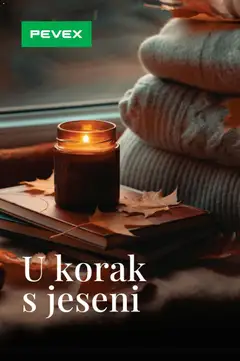 Pevex Katalog U korak s jeseni - Pregled kataloga iz trgovine Pevex, vrijedi od 29.10.2026
