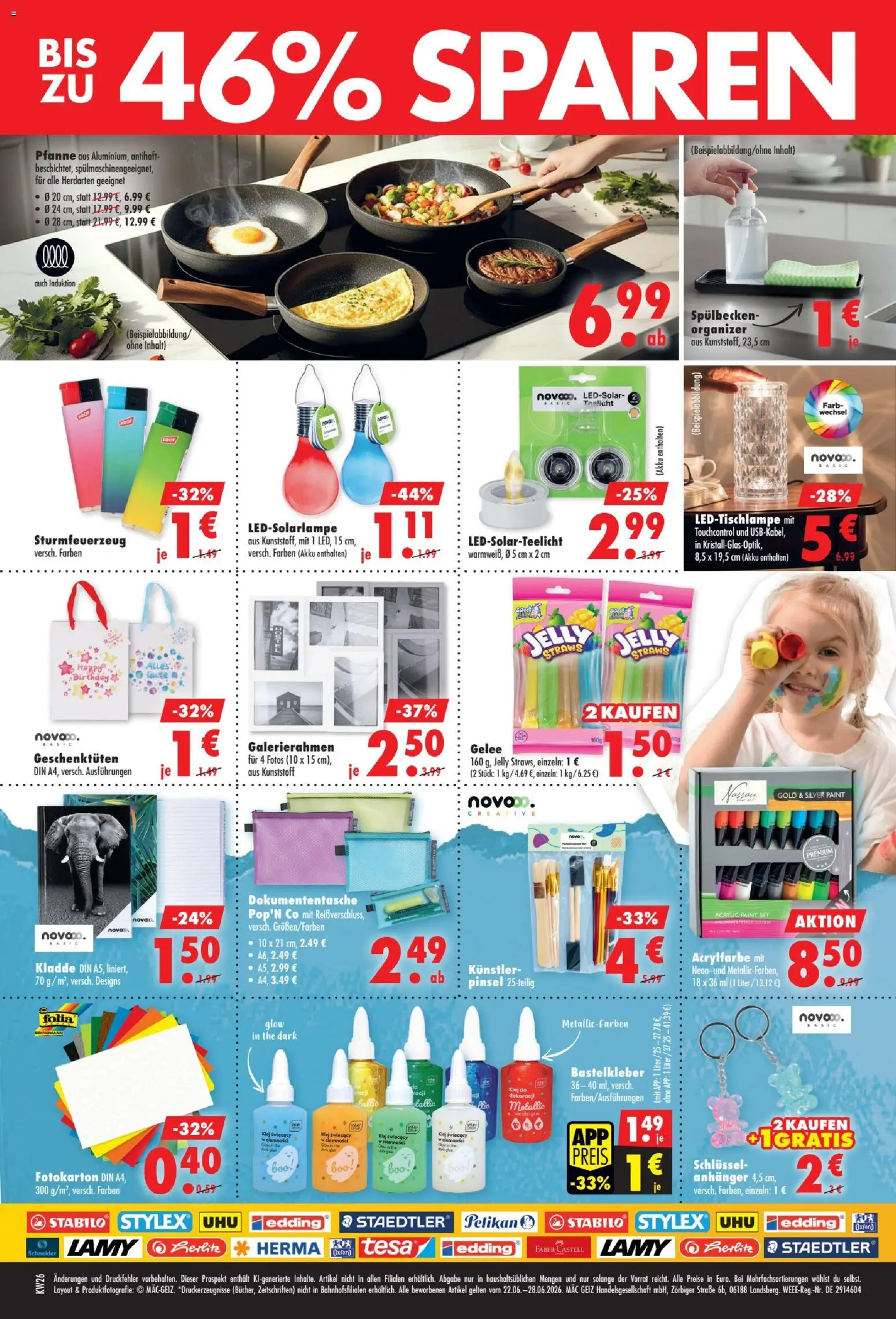 Mäc Geiz Prospekt – gültig ab 22.06.2026 | Seite: 2 | Produkte: Pinsel
