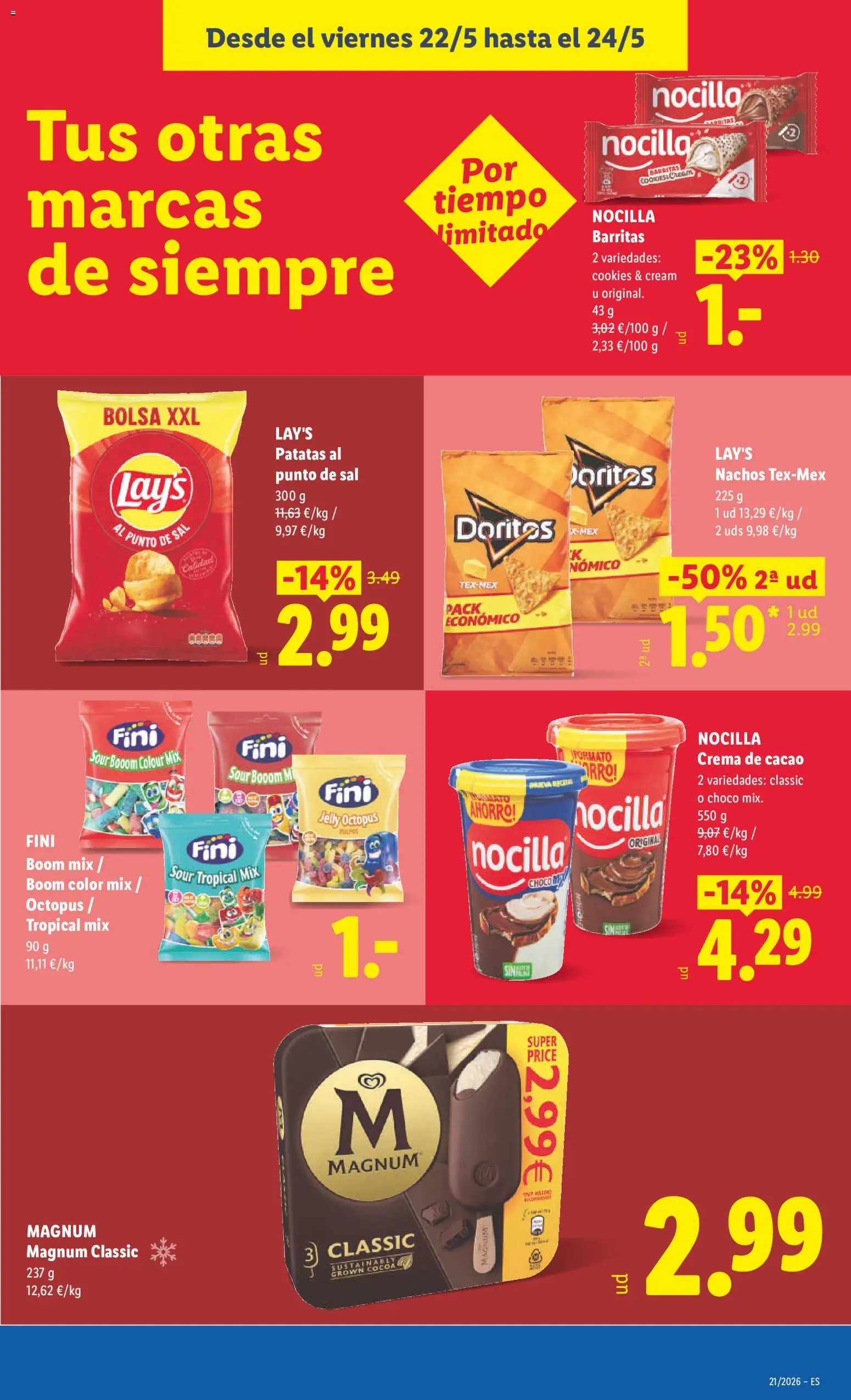 Lidl folleto │ válido desde el 18.05.2026 | Página: 41 | Productos: Crema de cacao, Crema, Bolsa, Φρυγανιές σικάλεως