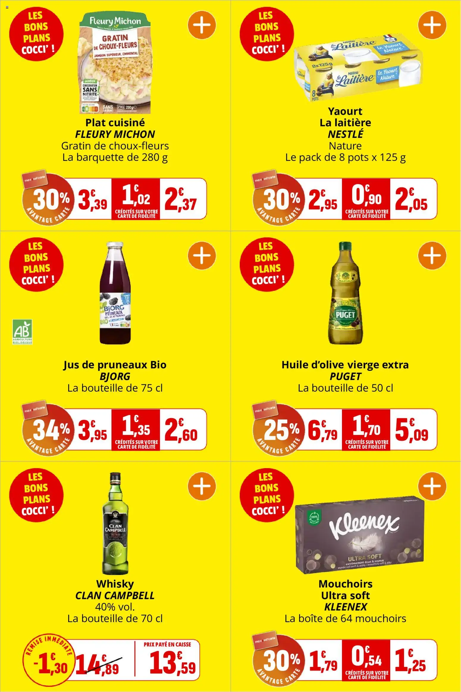 {H1} | Page: 3 | Produits: Whisky clan Campbell, Mouchoirs, Jambon, Jus