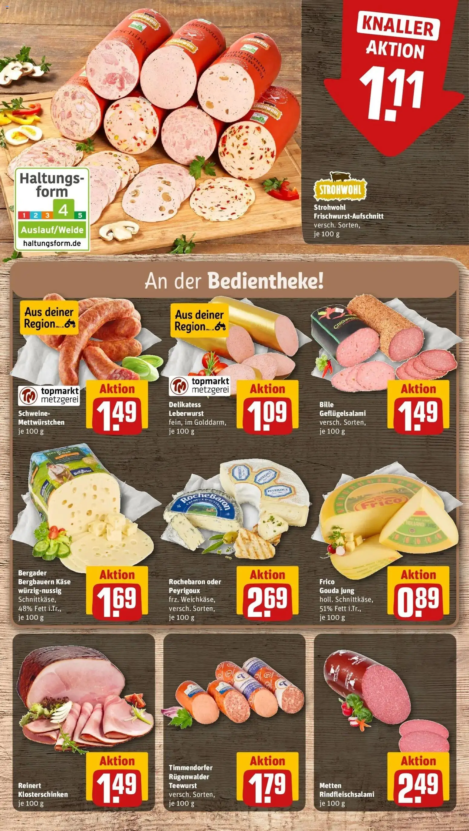 REWE Prospekt ab 21.09.2026 zum Blättern » Angebote | Seite: 16 | Produkte: Käse, Gouda