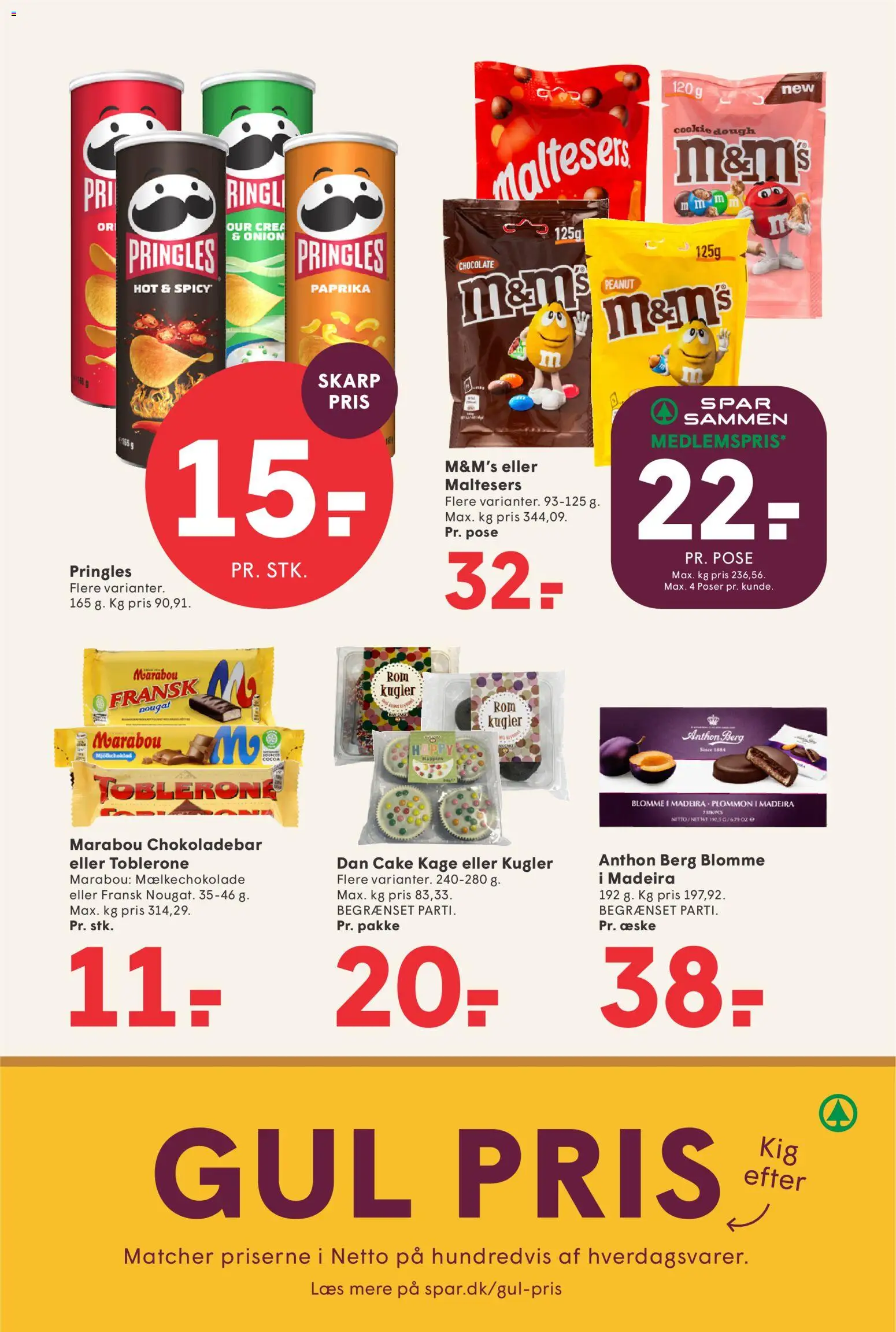Spar tilbudsavis – gyldig fra 14/08/2026 | Side: 23 | Produkter: Nougat, Paprika