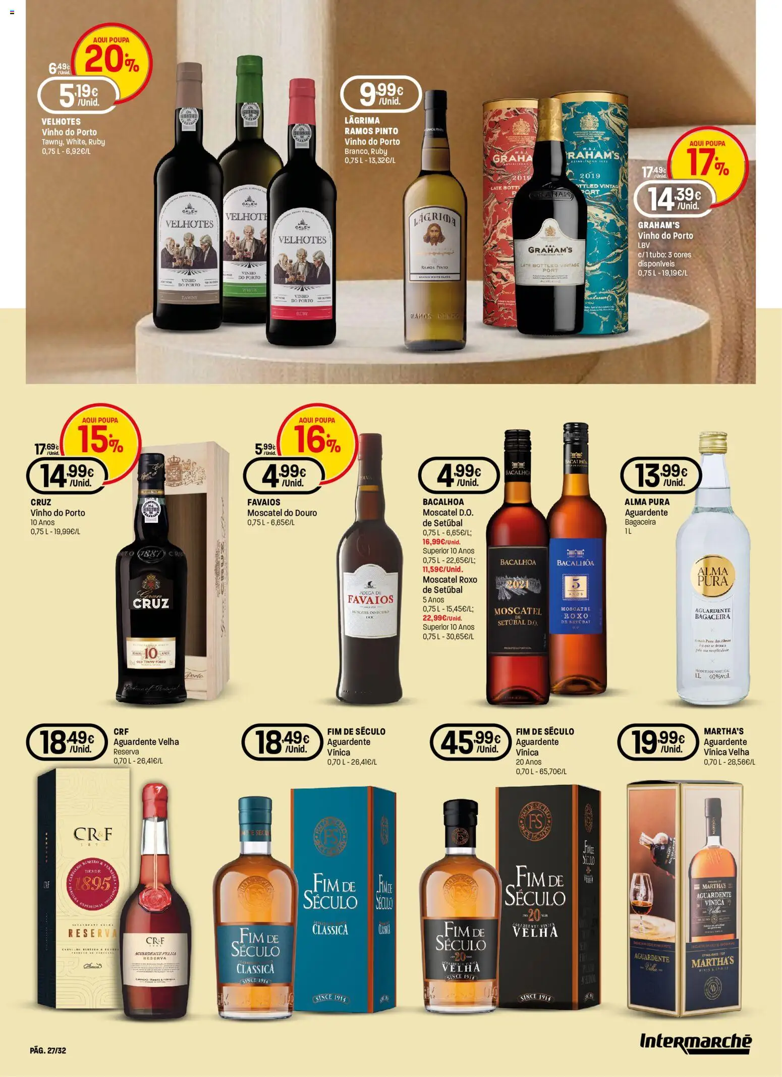 Intermarché folheto Especial Vinhos Super │ válido de 10/09/2026 | Página: 27 | Produtos: Vinho do Porto, Vinho