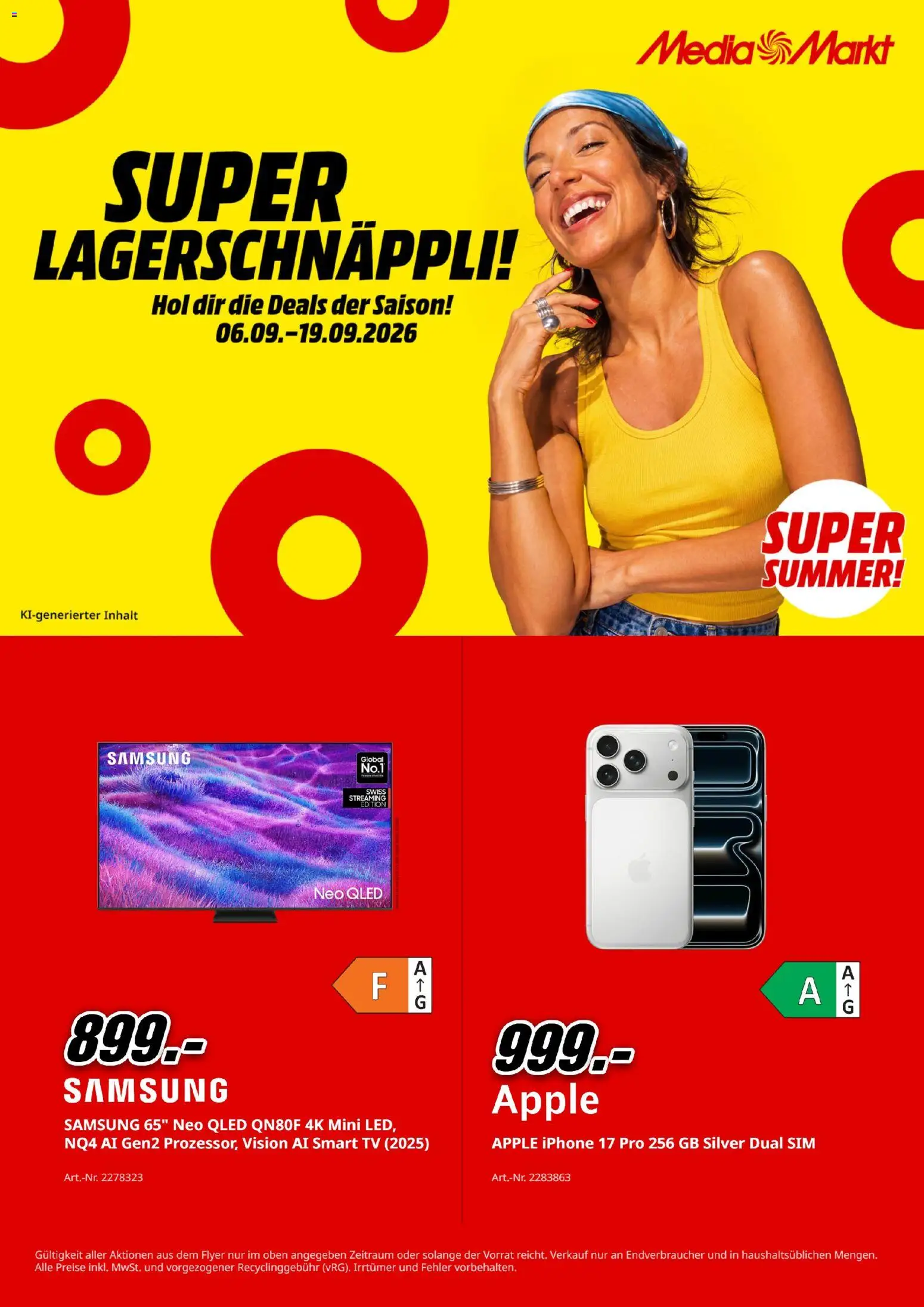 Media Markt aktionen – gültig ab 06.09.2026 | Seite: 1