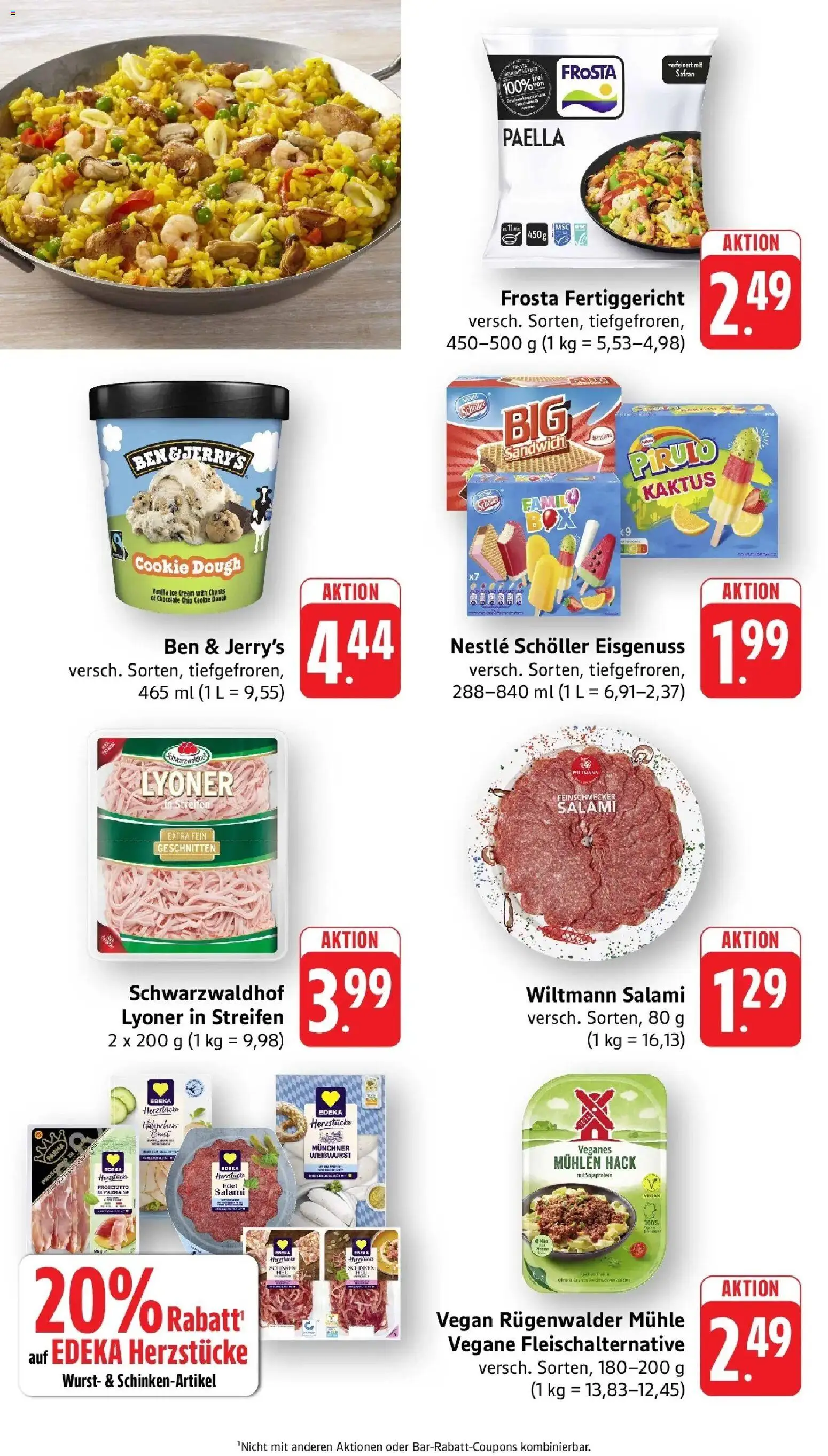 Edeka prospekt Offenburg-Zunsweier	 – gültig ab 10.05.2026 | Seite: 5 | Produkte: Hahnchen, Frosta, Wurst, Salami