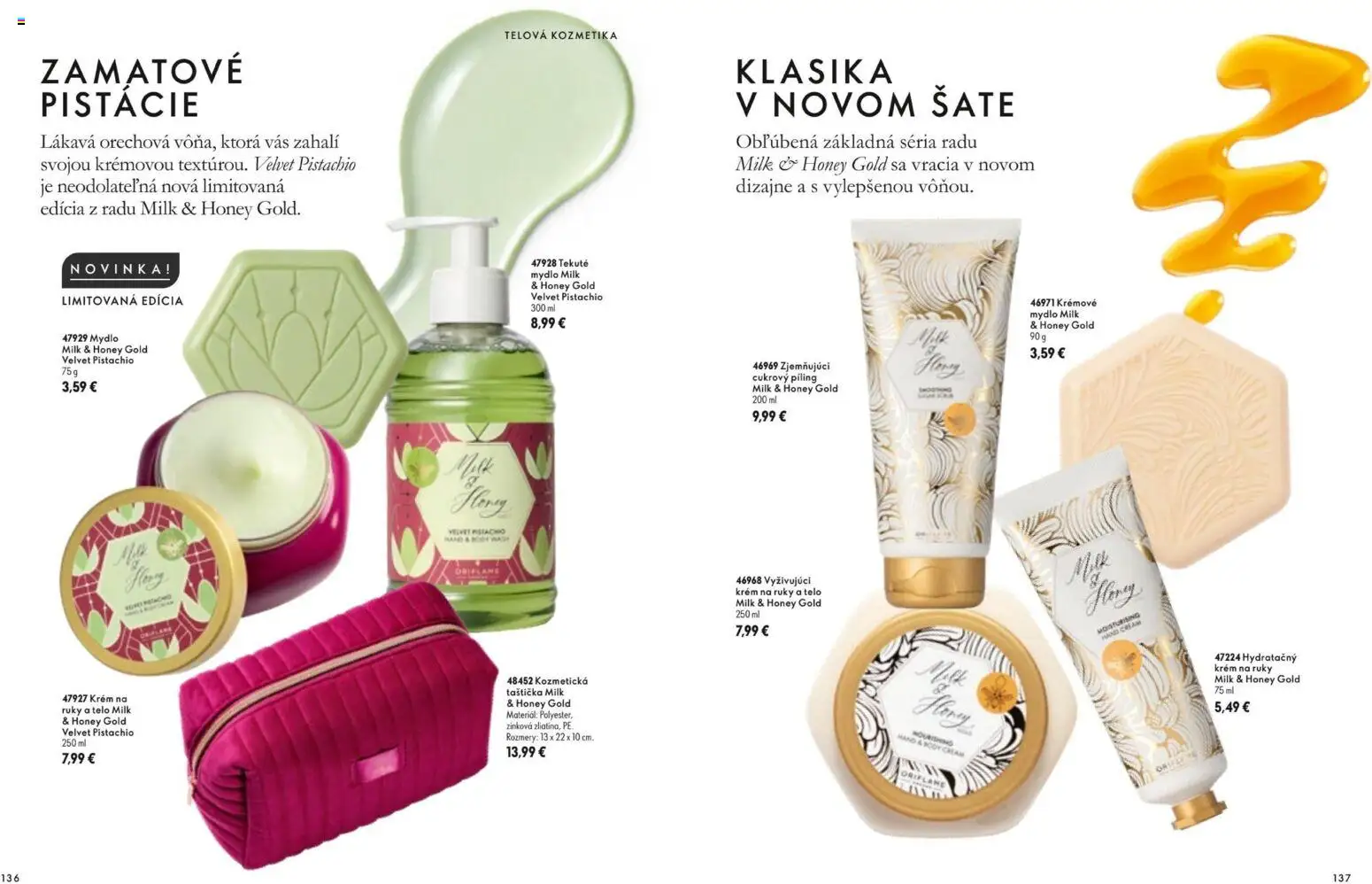 Nové Oriflame akcie – leták je platný od 11.11.2026 | Strana: 69 | Produkty: Krém na ruky, Mydlo, Krém, Pistácie