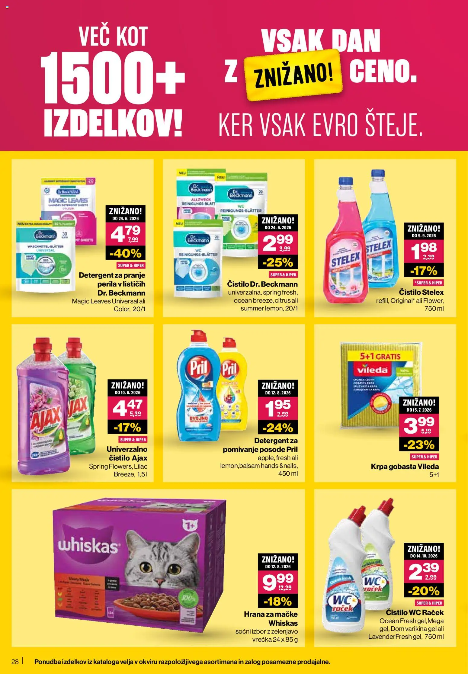 Novi Mercator katalog ponudbe – veljaven od 13.05.2026 | Stran: 28