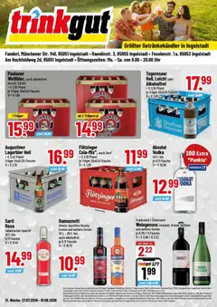 Trinkgut Prospekt Ingolstadt ab 27.07.2026 gültig