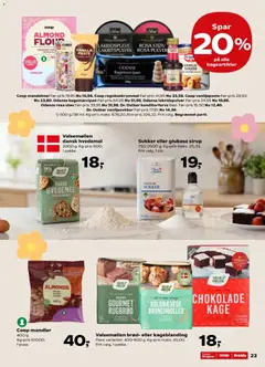 Super Brugsen - Tilbudsavis  uge 27-28 gyldig fra 02/07/2026 | Side: 25 | Produkter: Chokolade, Bourbon, Hvedemel, Mandler