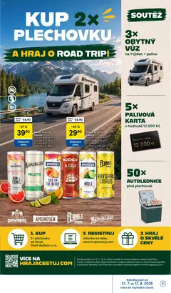 Náhled letáku Tesco leták - Hypermarket od 22.07.2026 | Strana: 31 | Produkty: Autolednice, Rum, Ginger Beer, Mojito