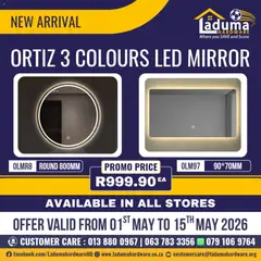 Laduma Hardware specials catalogue – valid from 01.05.2026