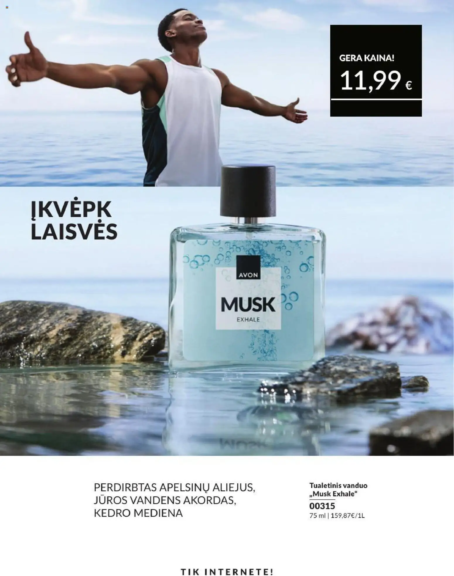 AVON akcijos nuo 2026.09.01 | Puslapis: 202 | Prekių: Vanduo, Tualetinis vanduo