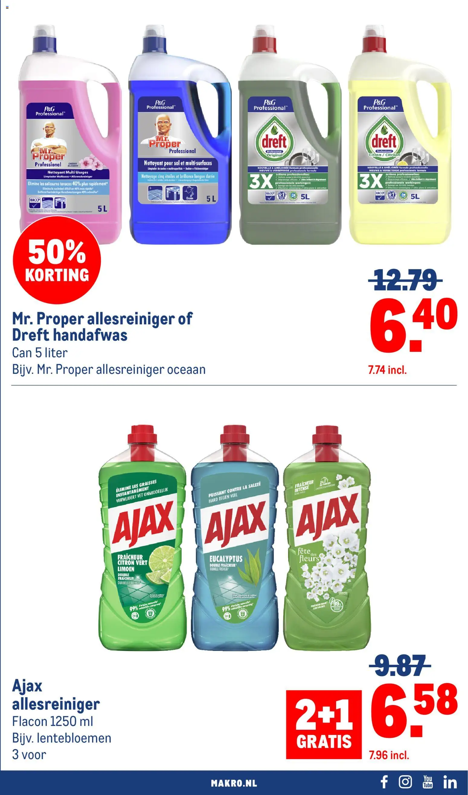 {H1} | Pagina: 33 | Producten: Limoen, Citroen, Allesreiniger, La