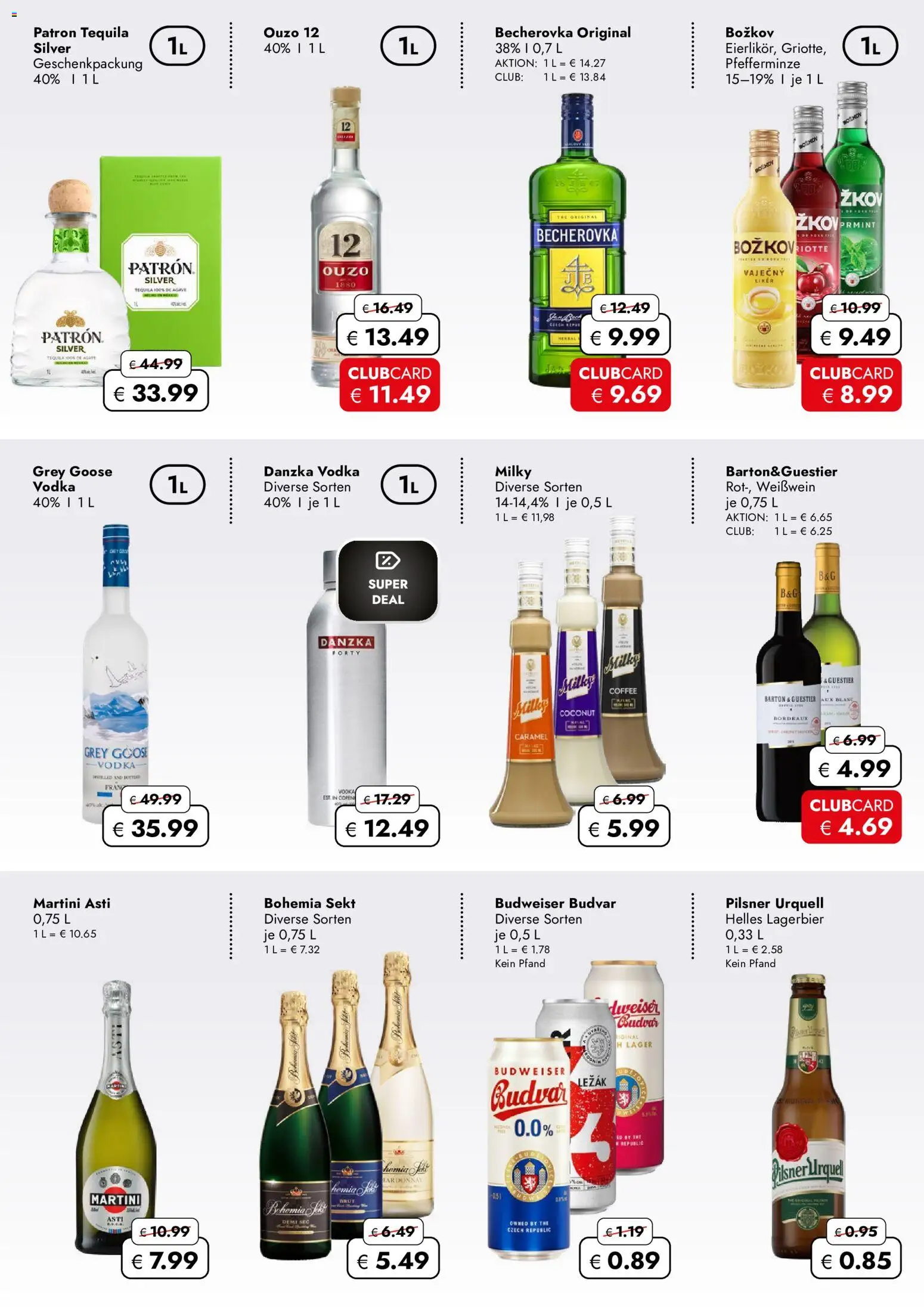 Travel Free  Aktionsangebote – gültig ab 01.05.2026 | Seite: 3 | Produkte: Weißwein, Sekt, Pilsner urquell, Vodka