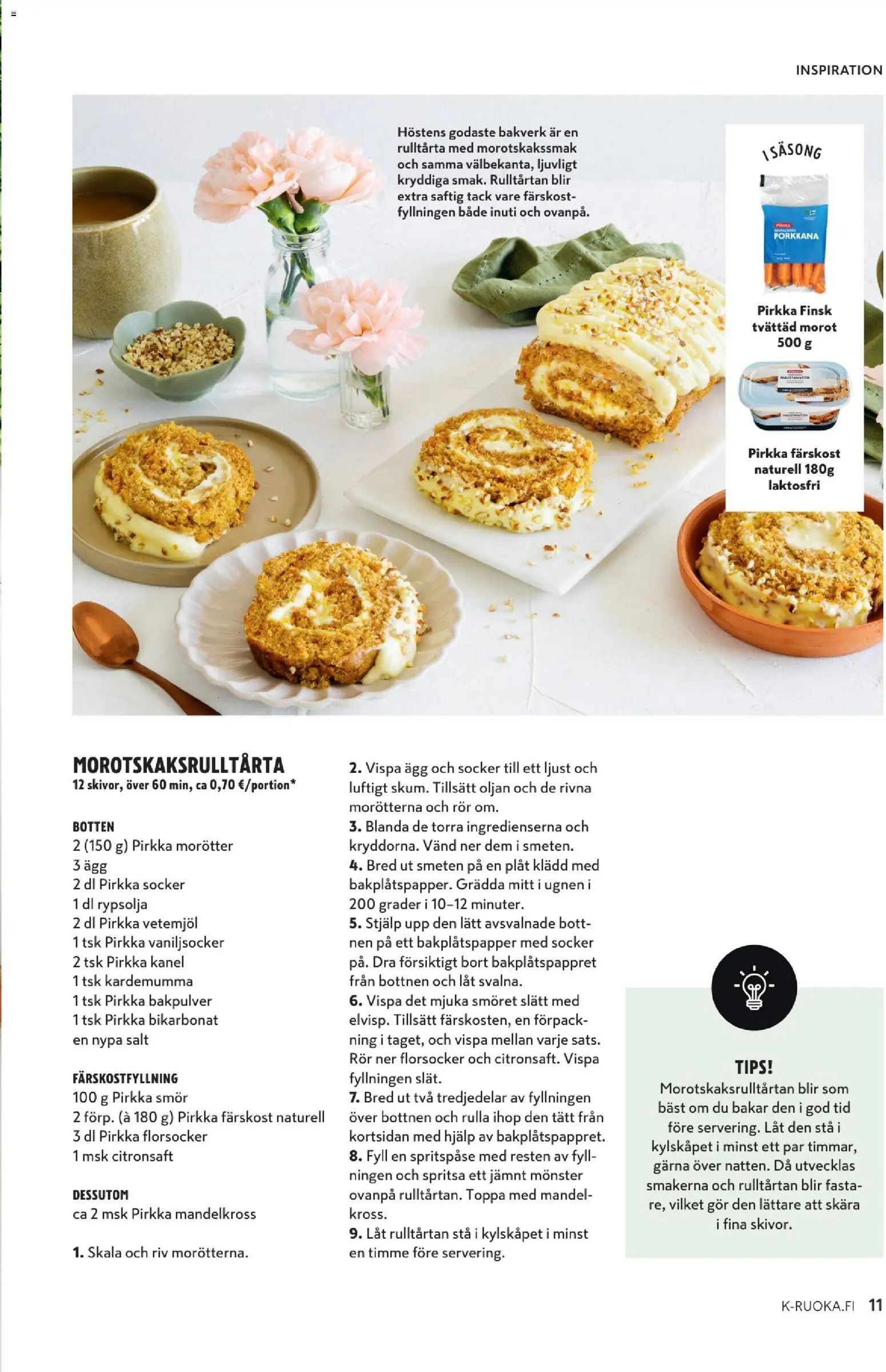 K-Market - K-Mat 9/2026 – voimassa 26/08/2026 alkaen | Sivu: 11 | Tuotteet: Kardemumma, Porkkana