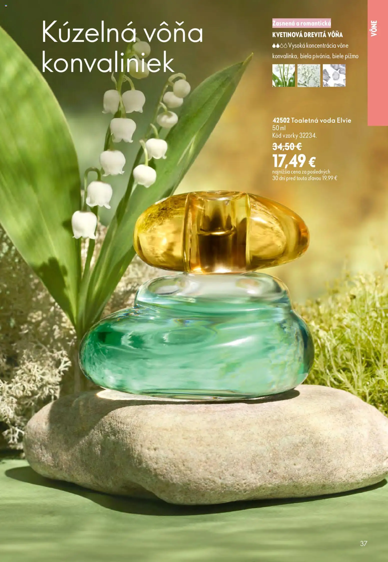 Nové Oriflame akcie – leták je platný od 09.09.2026 | Strana: 37 | Produkty: Toaletná voda, Voda