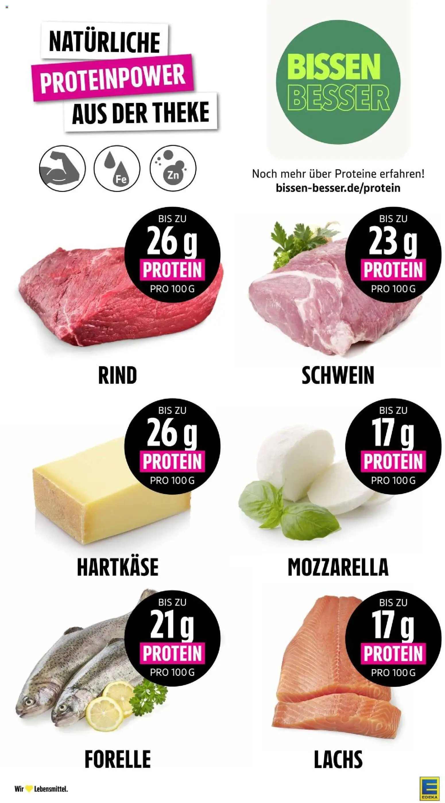 Edeka Prospekt Stuttgart – gültig ab 17.08.2026 | Seite: 4 | Produkte: Theke, Mozzarella, Lachs